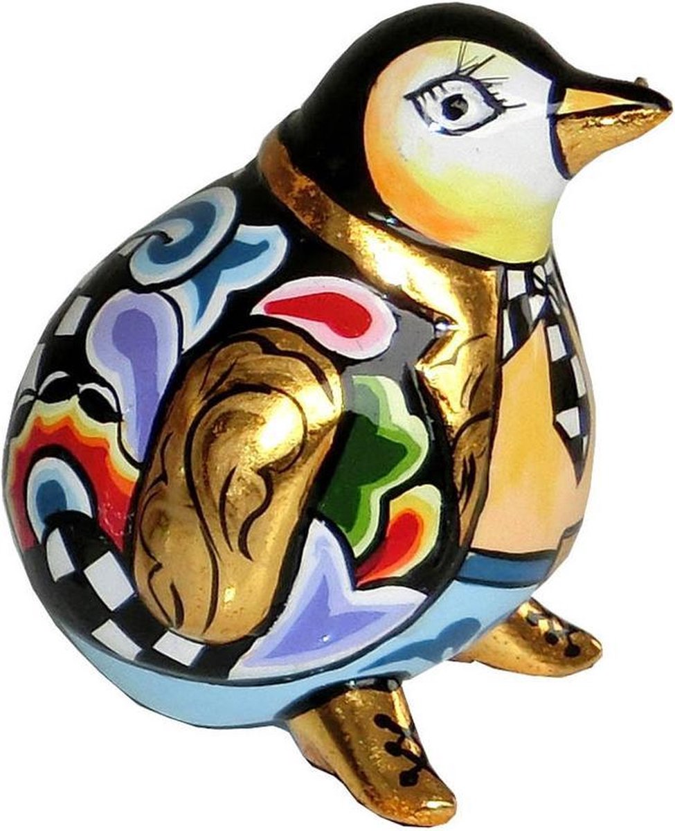 Tom's Drag Company beeld - pinguin FINN s - 9 cm hoog