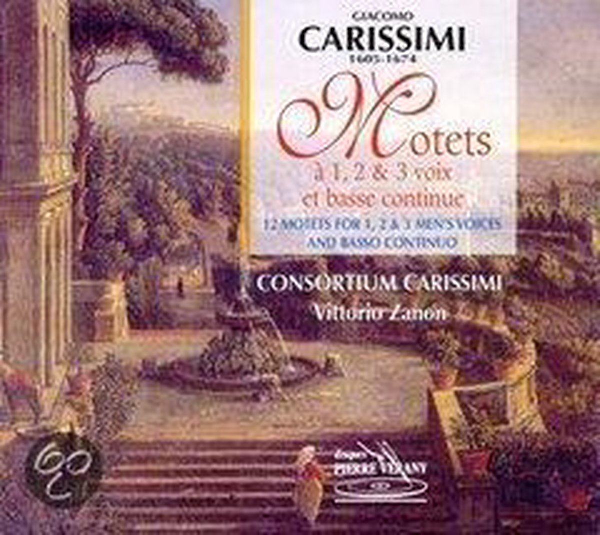 Consortium Carissimi - Motets A 1,2,3 Vx Et Basse Continue