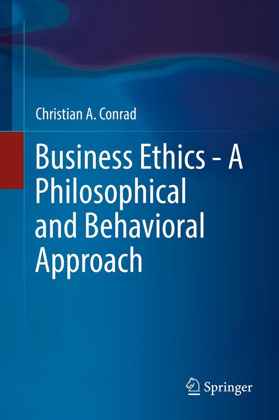 Philosophy and Religion (R0) - Business Ethics - A Philosoph ... - cover