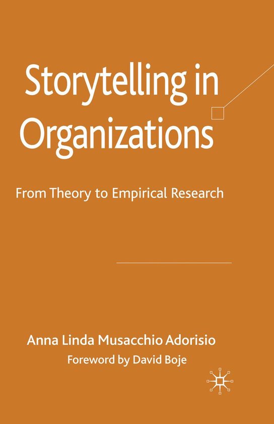 Business and Management (R0) - Storytelling in Organizations - cover