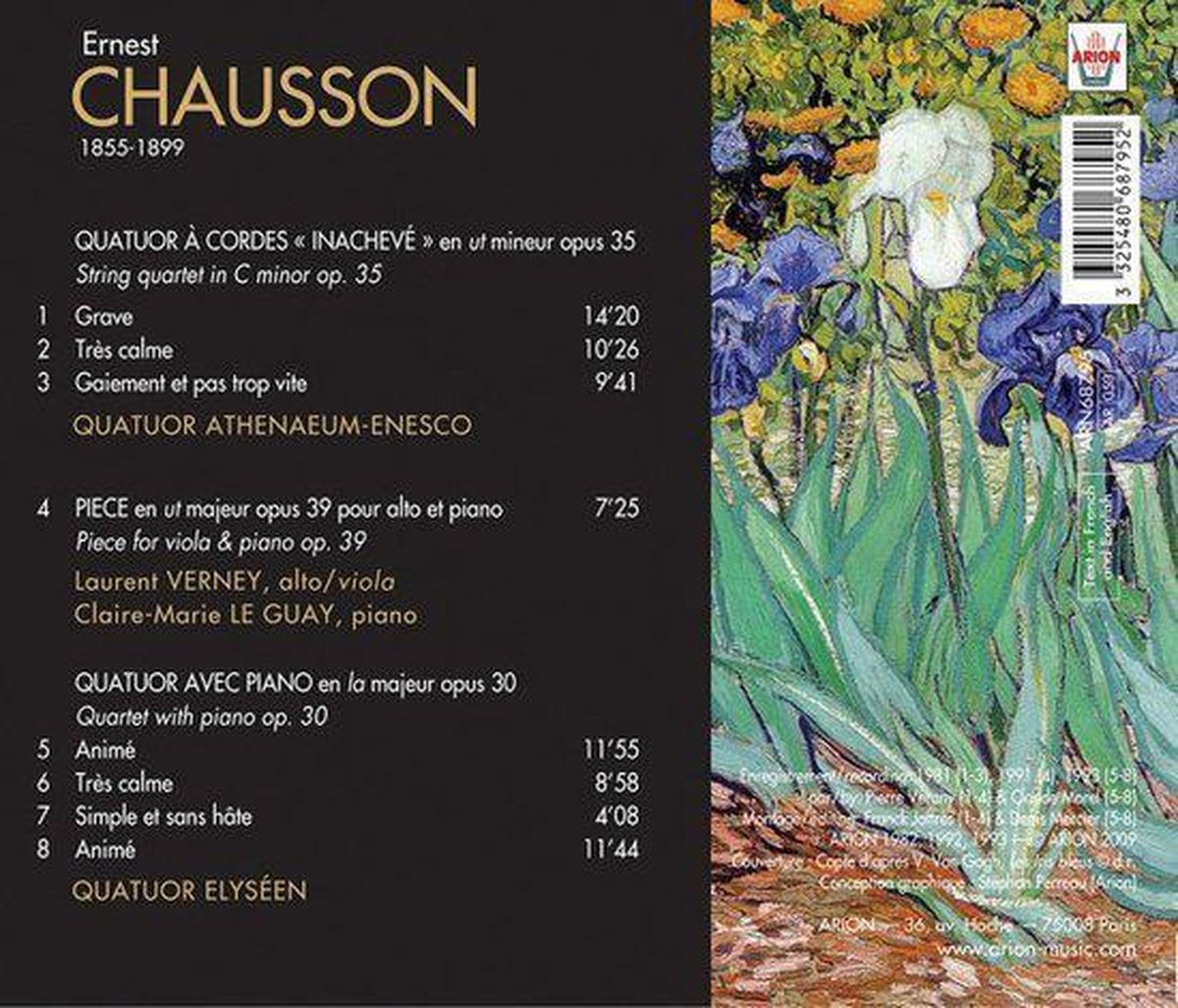 Various Artists - Quatuor A Cordes Op 35 / Piano Op 3
