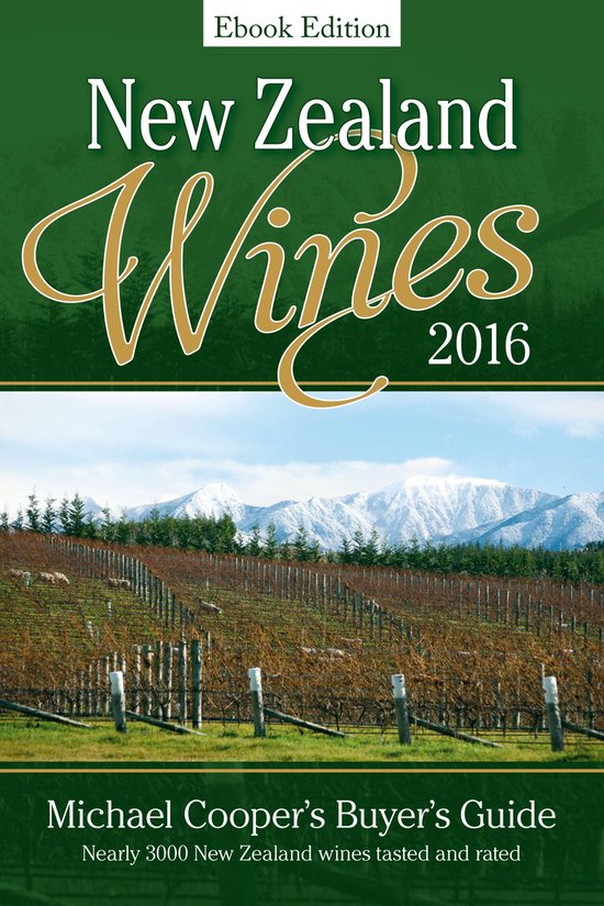 New Zealand Wines 2016 Ebook Edition - cover