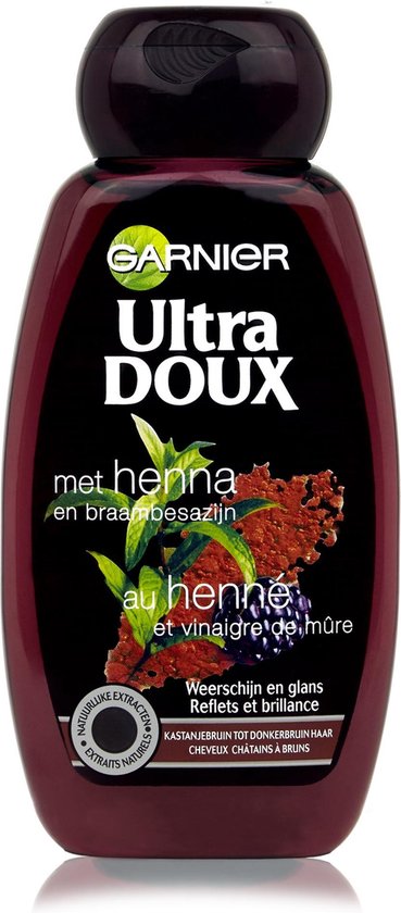 Garnier Ultra Doux Braambesazijn-Henna - Shampoo 250ml - Kastanjebruin tot  Donkerbruin... | bol.com