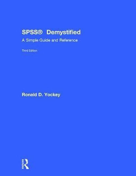 SPSS Demystified - cover