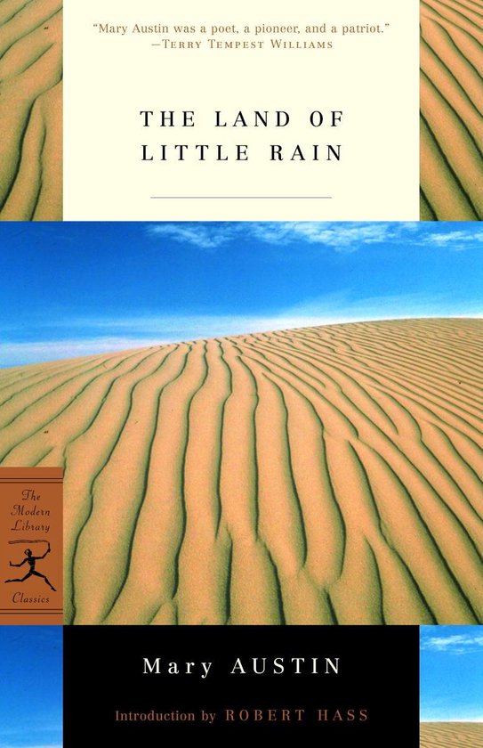 Modern Library Classics - The Land of Little Rain - cover