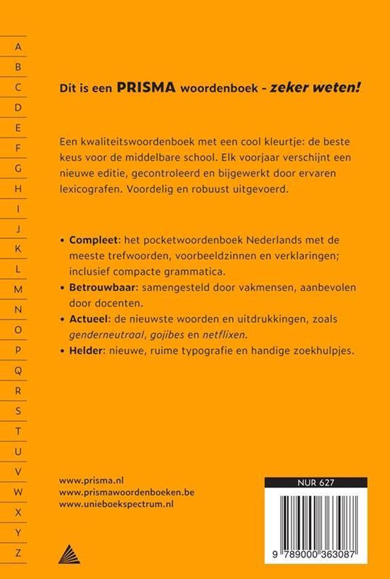 Prisma woordenboek Nederlands - Martha Hofman