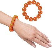 24 stuks: Armband - Oranje