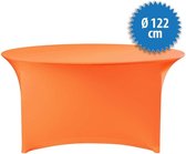 Cover Up Tafelrok Stretch - Ø122cm - Incl. Topcover - Oranje