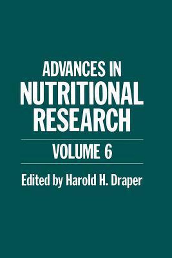 Nato ASI Subseries B:110- Advances in Nutritional Research - cover