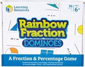 Rainbow fraction dominoes / breuken domino