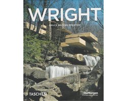 Omslag van De Morgen-kunstcollectie 1: Frank Lloyd Wright 1867-1959