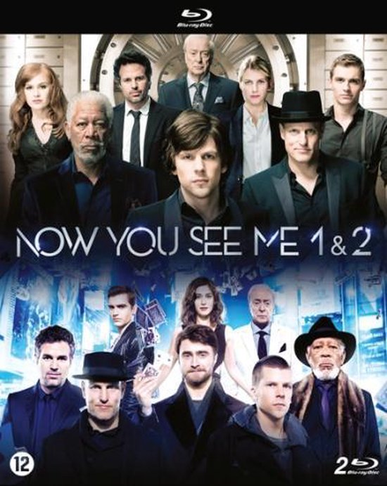 Now You See Me 1 & 2 (Bluray) (Bluray), Jesse Eisenberg Dvd's