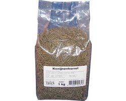 Tijssen goed voor dieren Konijnenkorrel 1kg - 1ST