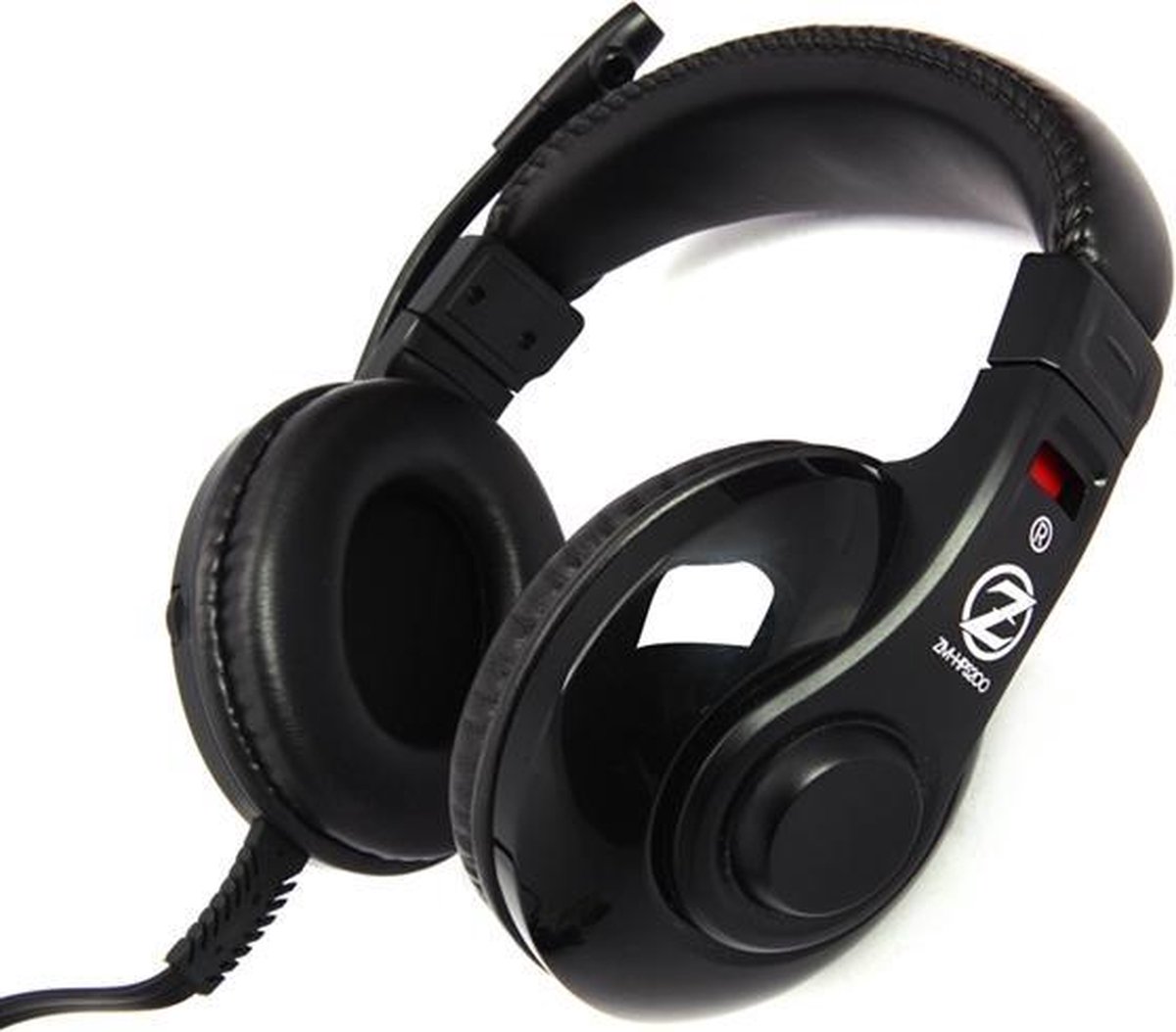 Koptelefoon - headset - Zalman ZM-HPS200 Zwart Supraaural Hoofdband koptelefoon