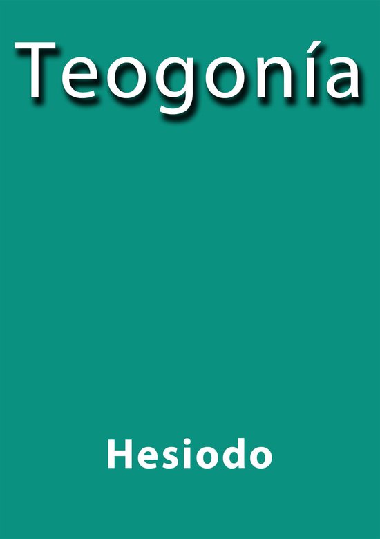 Teogonía - cover