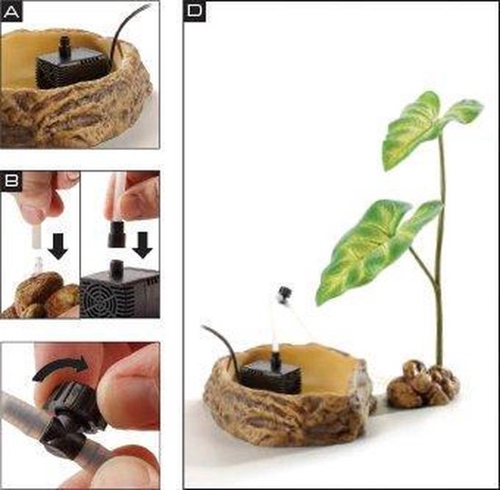 Draagbaar micro-druppelirrigatiesysteem voor de tuin, automatische
