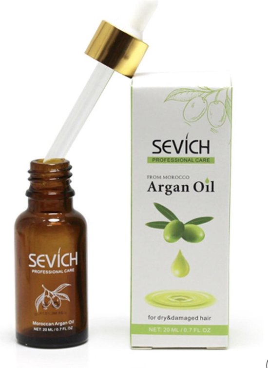 Sevich - Argan Olie - 100% organische haar olie - Haargroei Olie - haarverzorging - voor alle haartypes - beschadigd haar - hydraterende haarolie - haarverzorging