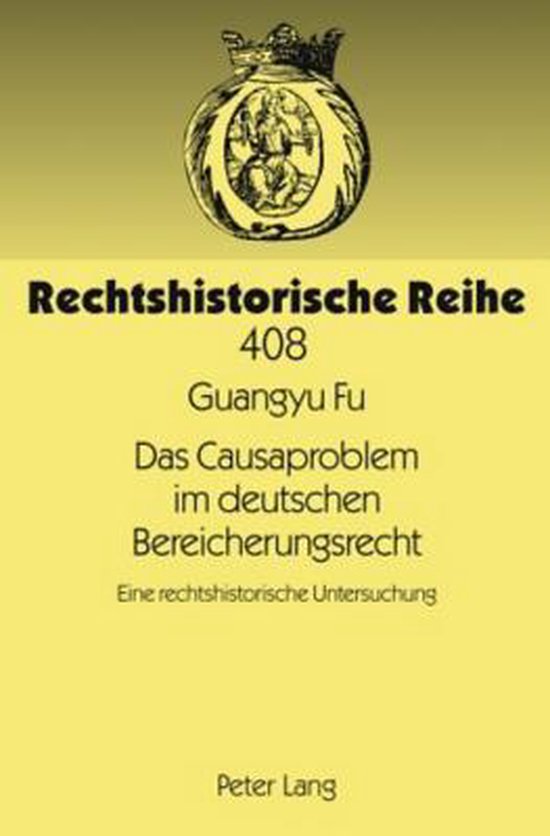 Das Causaproblem im deutschen Bereicherungsrecht - cover