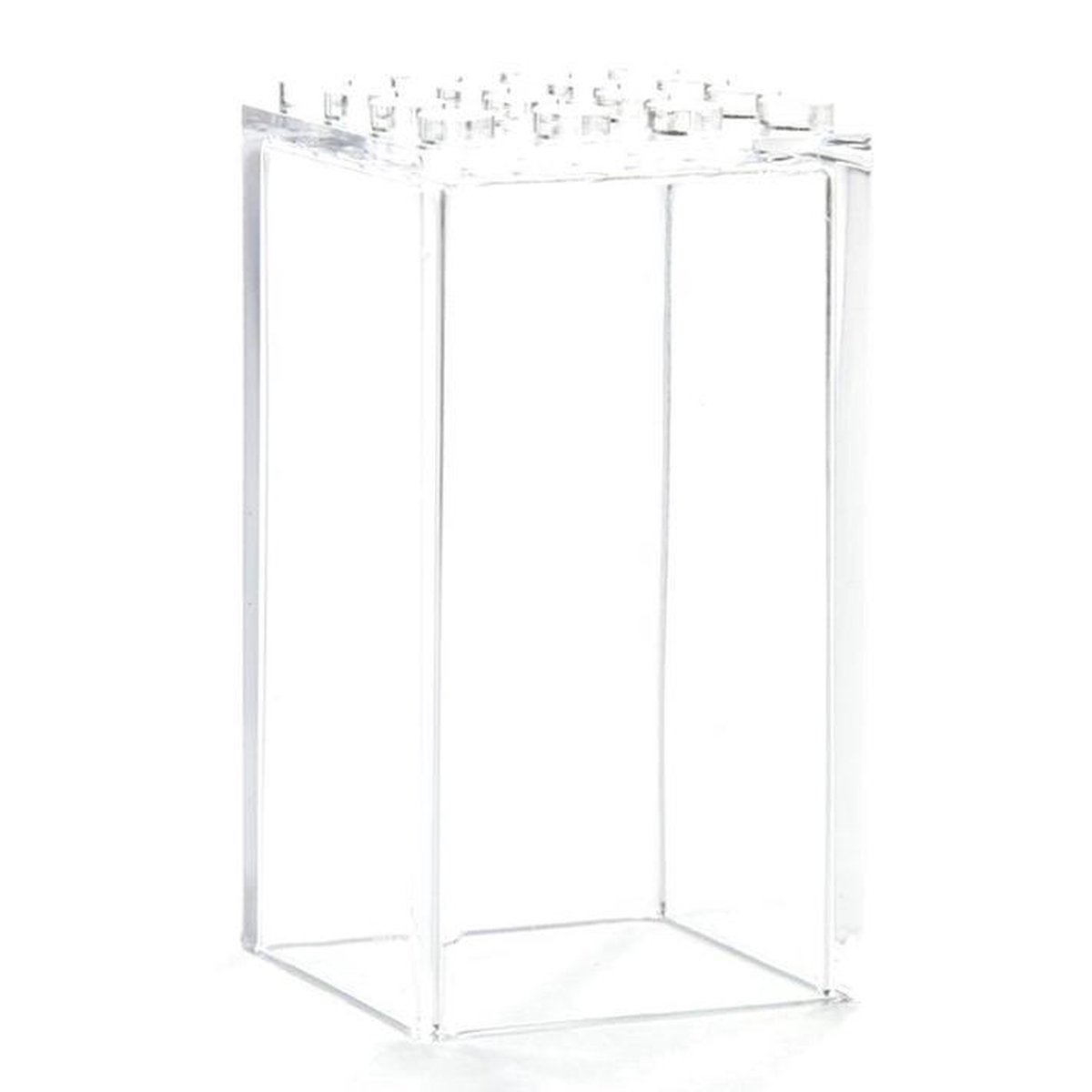 Mini vitrine en acrylique pour figurines, boîte transparente Dust