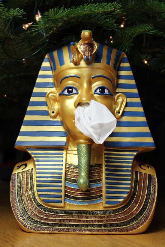 King Tut Tissue box Houder