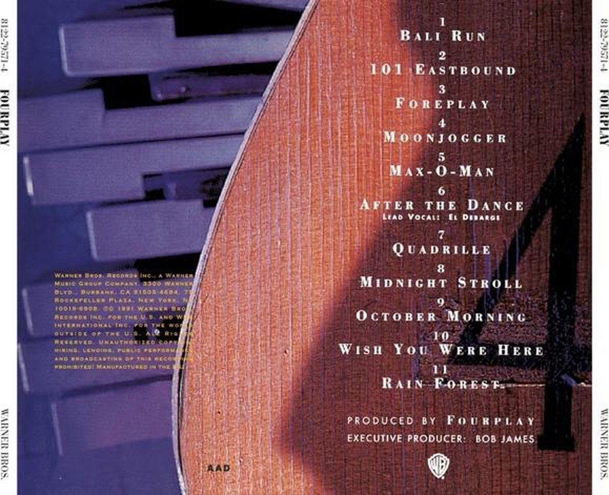 Fourplay, Fourplay CD (album) Muziek