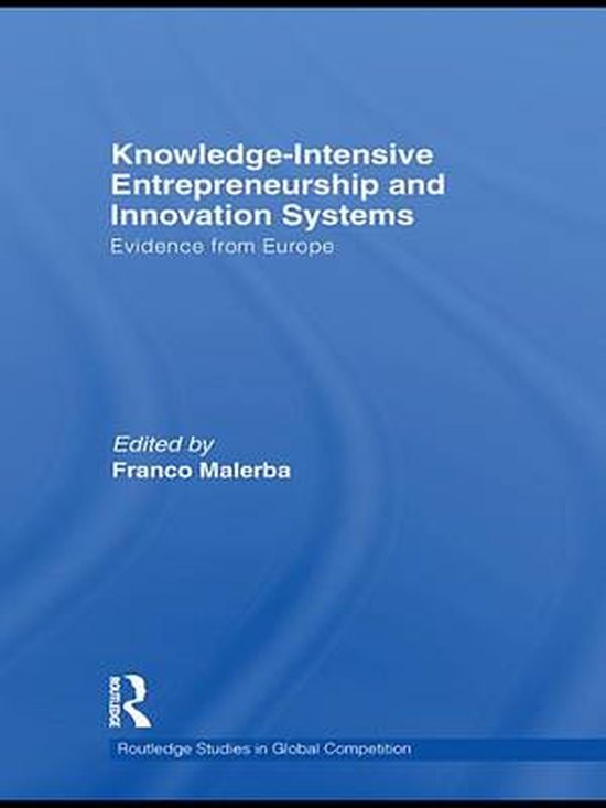Routledge Studies in Global Competition - Knowledge-Intensiv ... - cover