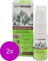 Pet Remedy Spray - Anti stressmiddel - 2 x 15 ml