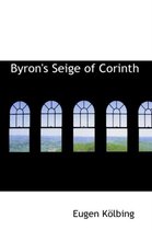 Byron's Seige of Corinth