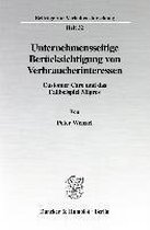 Wenzel, P: Unternehmensseitige Berücksichtigung von Verbrauc