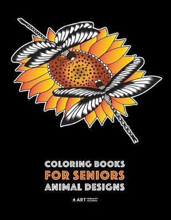 Coloring Books for Seniors - cover