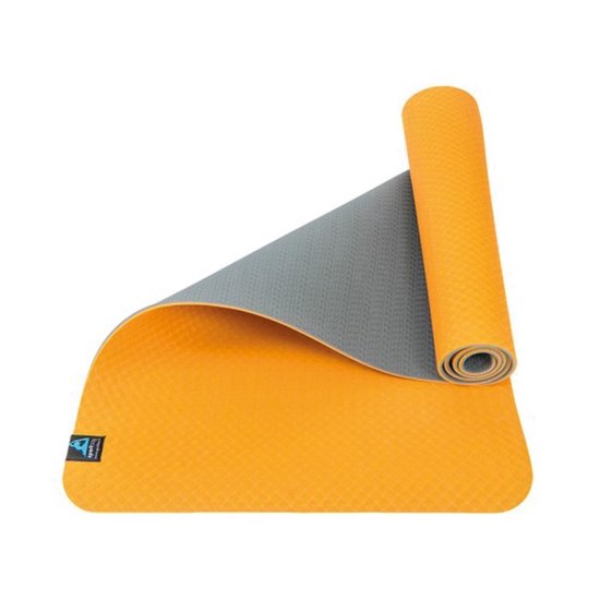 Sportbay Eco Deluxe Yogamat - 183 cm x 61 cm - Oranje