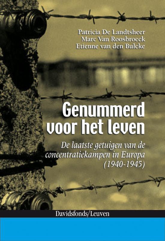 Cover van het boek 'Genummerd voor het leven' van P. de Landtsheer en M. van Roosbroeck