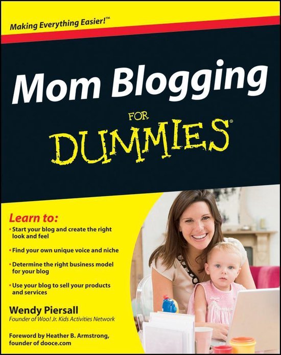 Mom Blogging For Dummies - cover