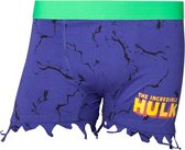 Marvel - The Hulk Novelty heren boxershorts met gescheurd effect multicolours - S