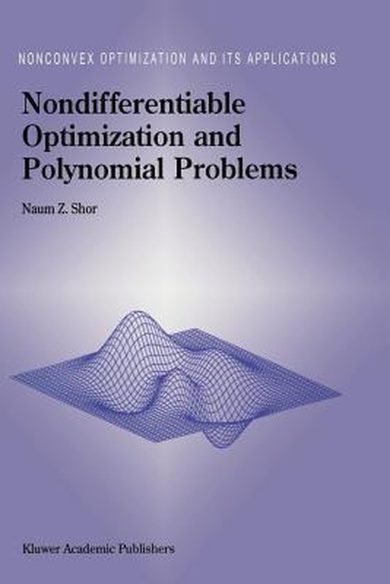 Nondifferentiable Optimiz & Polyn Proble - cover