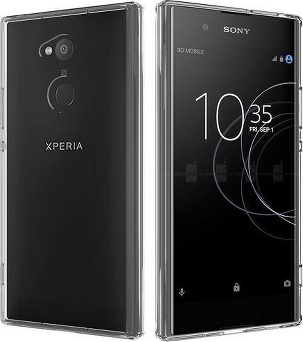 Transparant Tpu Siliconen Backcover Hoesje Geschikt voor Sony Xperia XA2 Ultra