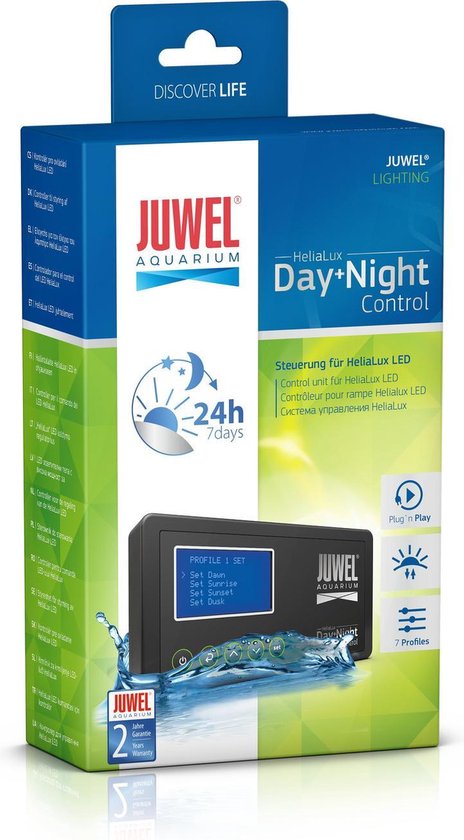 bijstand erven Gehoorzaam Juwel Aquarium verlichting HeliaLux Controller - Blauw + wWit | bol.com