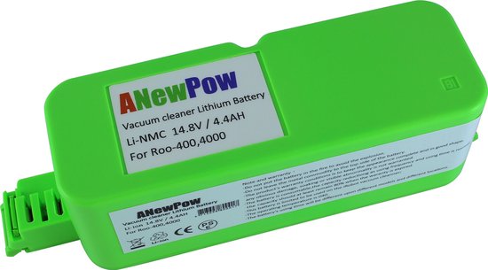 Lithium NMC, Li-ion batterij, batterij, mAh, voor iRobot Roomba 400, SE en... | bol.com