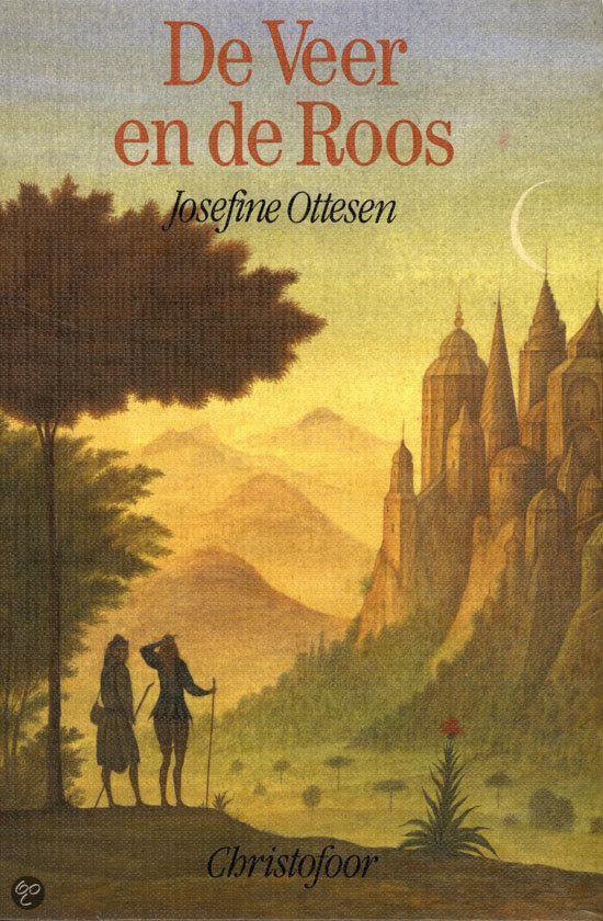 Cover van het boek 'De veer en de roos' van Josefine Ottesen