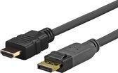 VivoLink 1.5m Displayport - HDMI 1,5 m Zwart