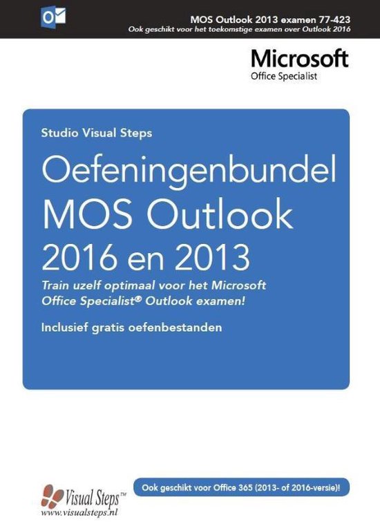 Oefeningenbundel MOS Outlook 2016 en 2013 - Studio Visual Steps | Do-index.org