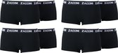 Zaccini Dames 8-pack: Uni / Black - XS