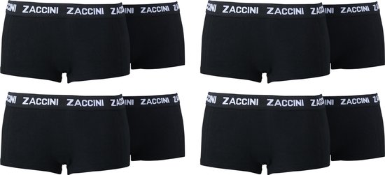 Zaccini Dames 8-pack: Uni / Black - XS | bol.com