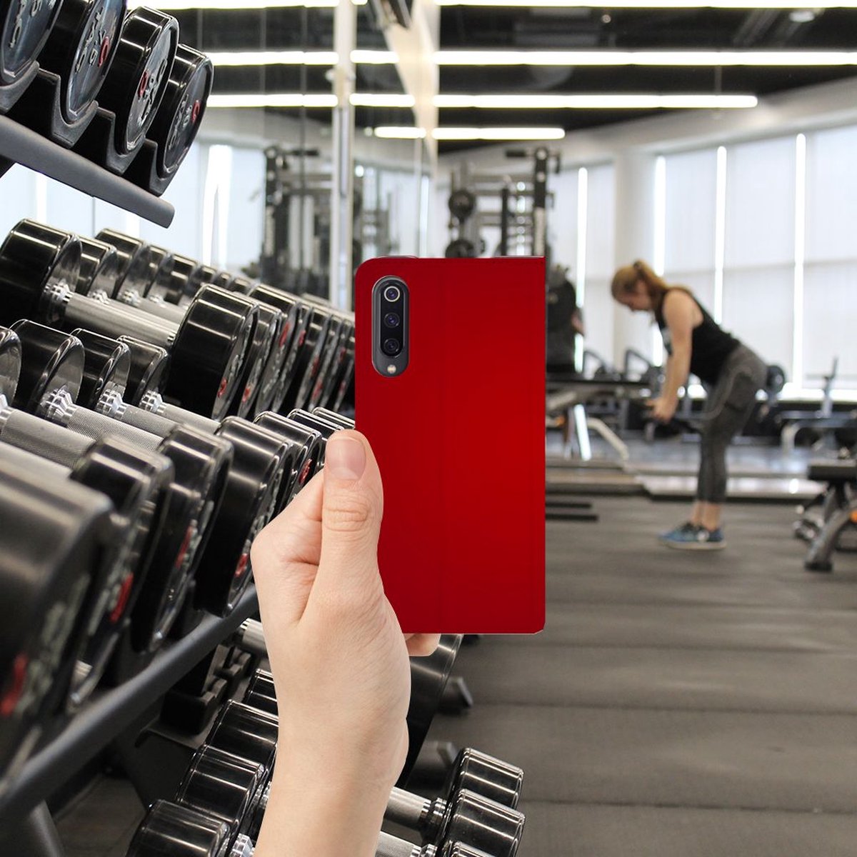 Xiaomi Mi 9 Hippe Standcase Liefde - Origineel Romantisch Cadeau