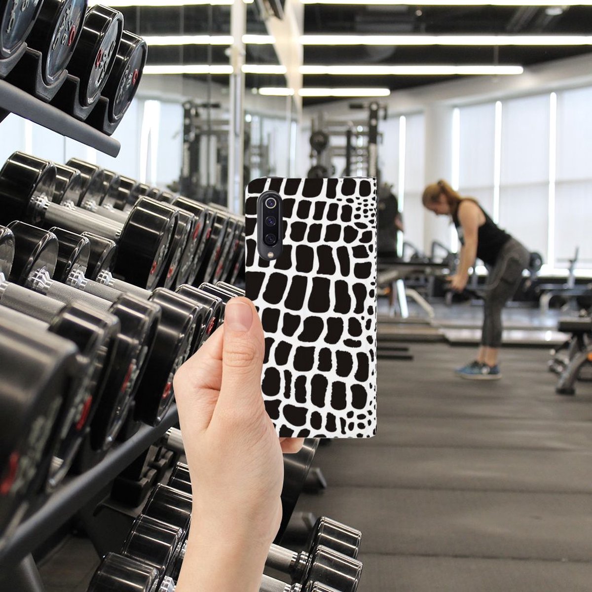 Xiaomi Mi 9 Hoesje maken Slangenprint