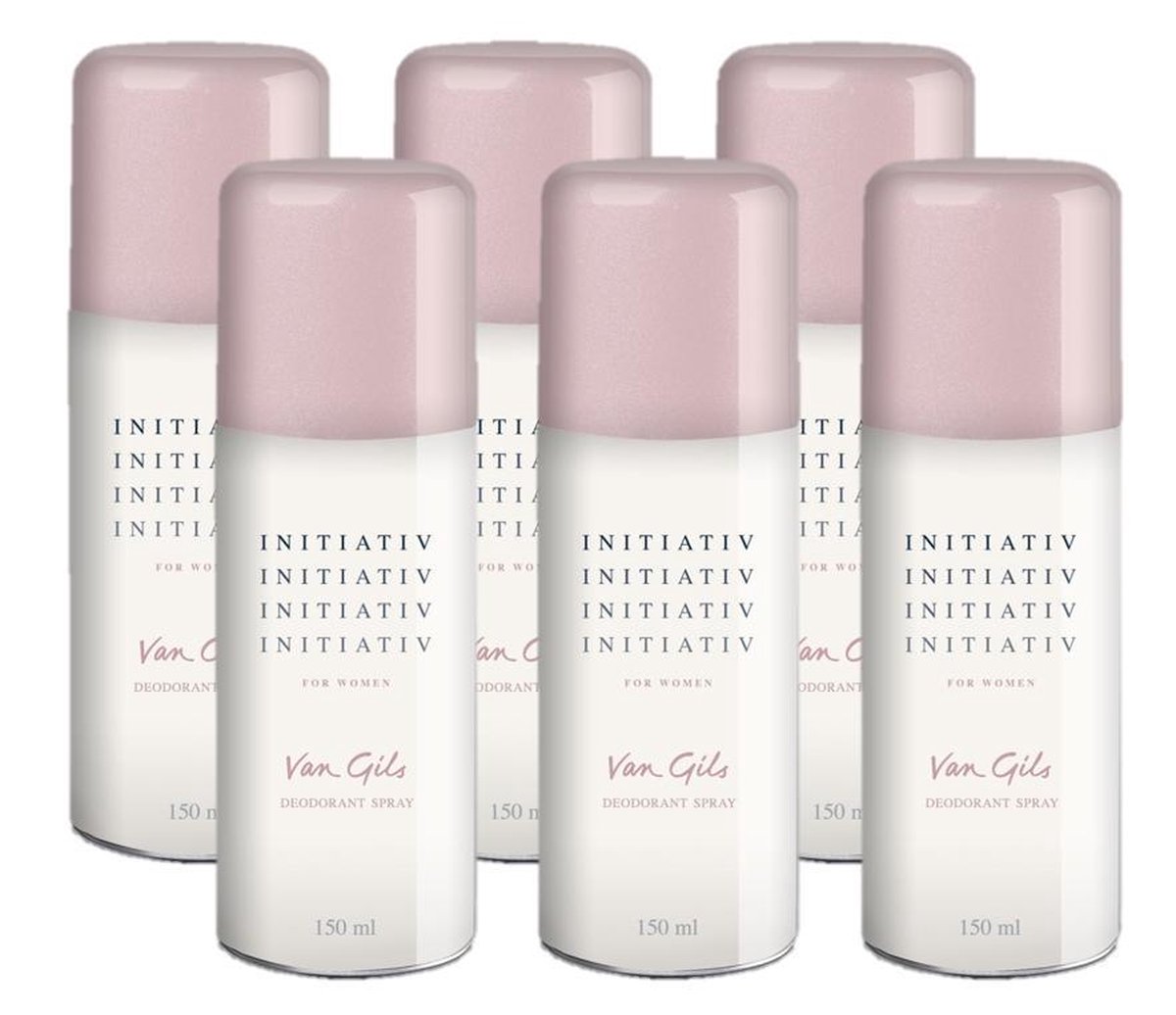 Van Gils Initiativ for Women Deodorant spray 6 x 150 ml | bol.com