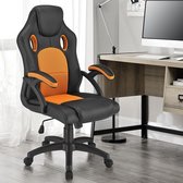 Bureaustoel / gamingstoel - oranje
