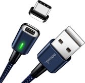 DrPhone iCON Series - Gecertificeerde Qualcomm 3.0 Support - Snellader - Magnetische Type C oplaadkabel + Datakabel - Magnetisch oplader 3.0A Fast Charge Output USB-C - Reversible