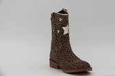 H1326 Luipaard beige met  luipaard print  - Hip- maat 26