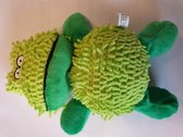 Een knuffeltje in de vorm van een kikker